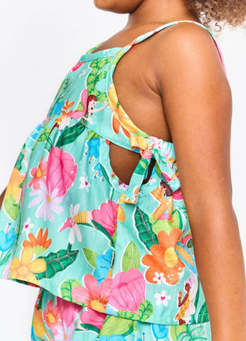 CONJ FEM RECANTO DAS FADAS ALPHABETO VERDE