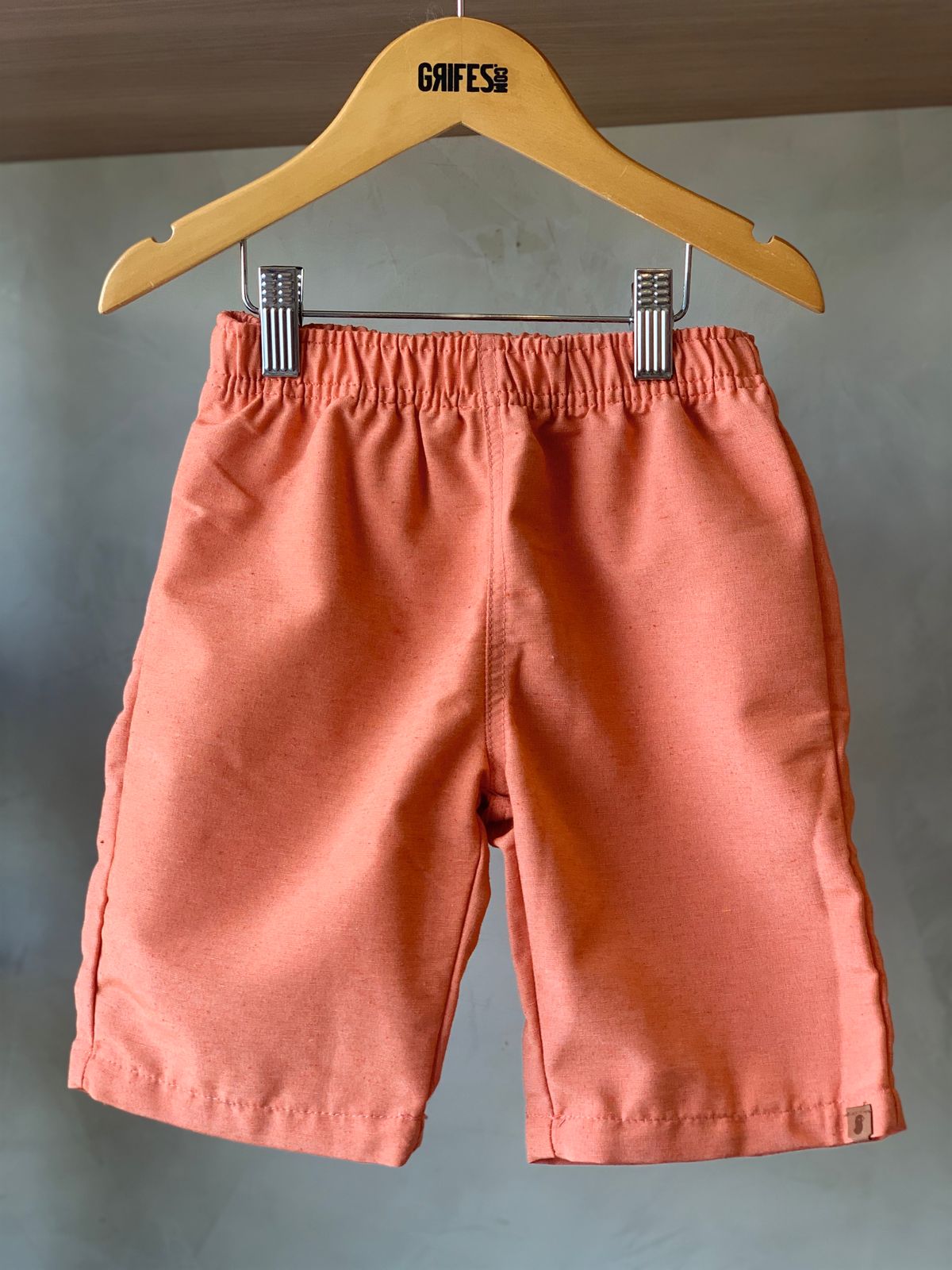 CONJ MAS TUBARAO ALPHABETO OFF WHITE/LARANJA