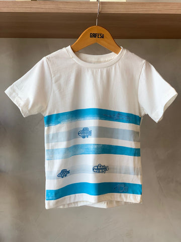 CONJ MAS TUBARAO ALPHABETO OFF WHITE/LARANJA