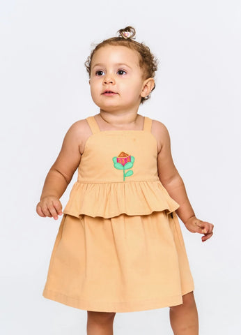 VESTIDO E CALCINHA BB DELICIAS DE VERAO NOZ MASCADA