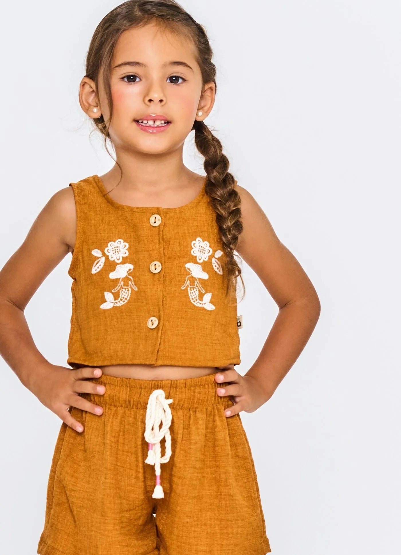 CONJ FEM NO LITORAL ALPHABETO CARAMELO