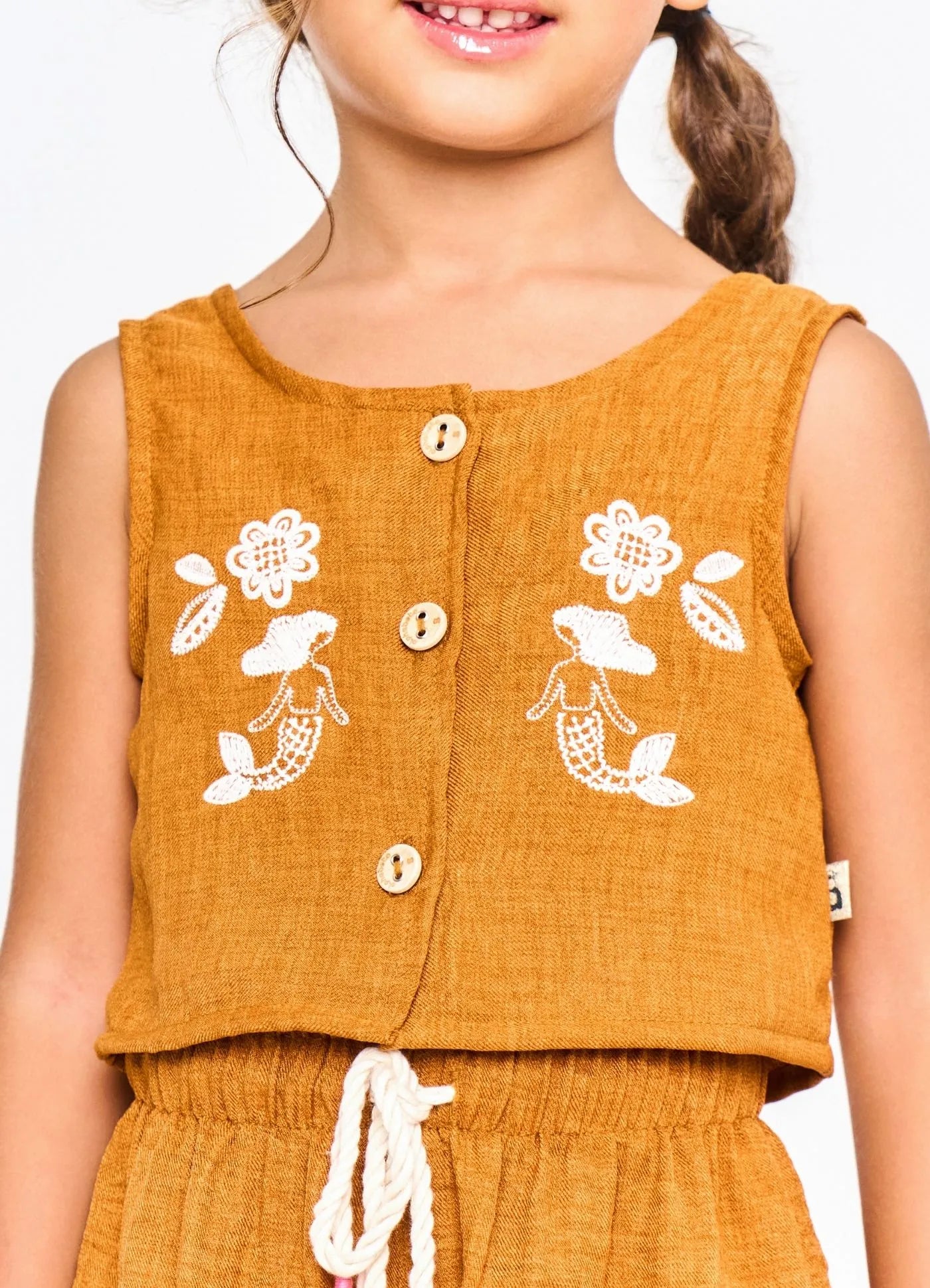 CONJ FEM NO LITORAL ALPHABETO CARAMELO