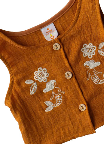 CONJ FEM NO LITORAL ALPHABETO CARAMELO