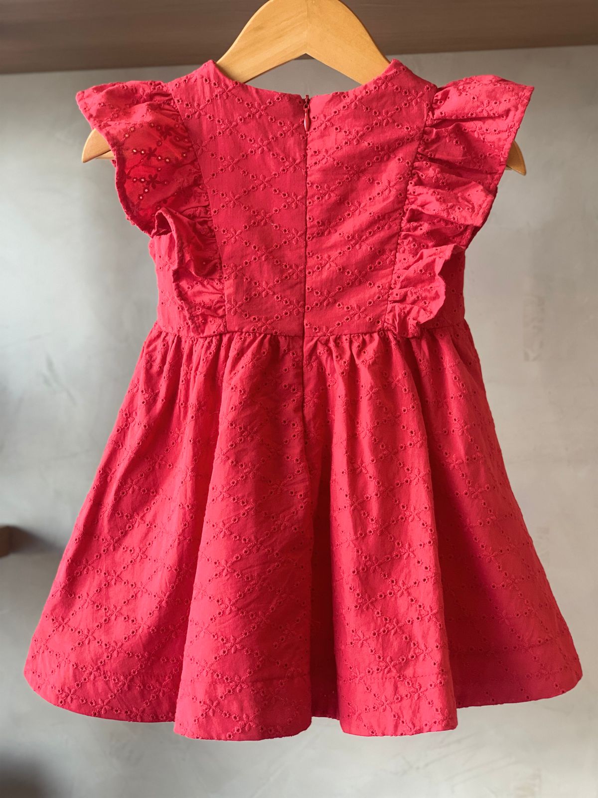 VESTIDO BABY FEM LAISE UM MAIS UM VERMELHO