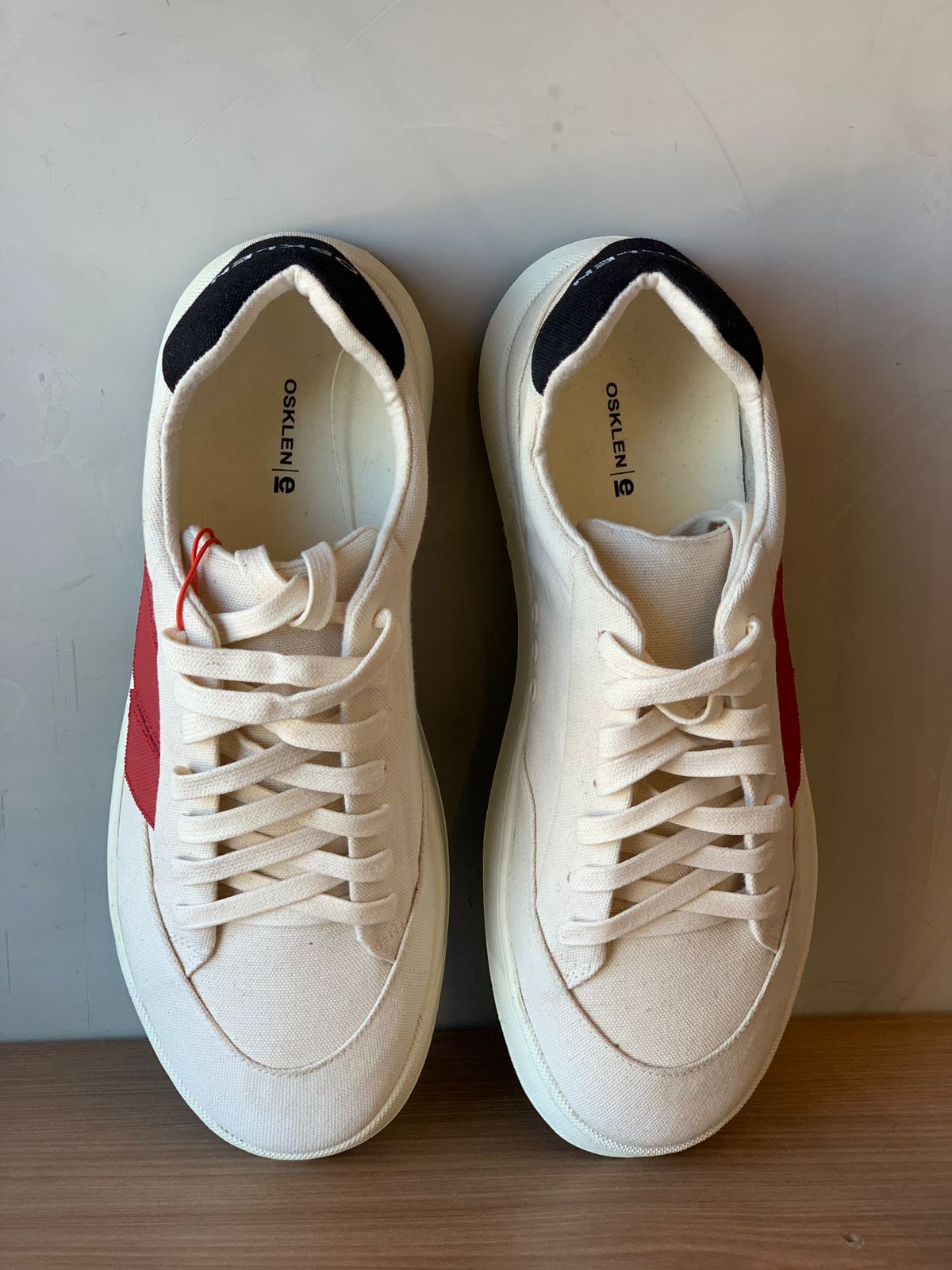 TENIS MAS CANVAS AG SNEAKER M OSKLEN CRU/VERMELHO/VERDE