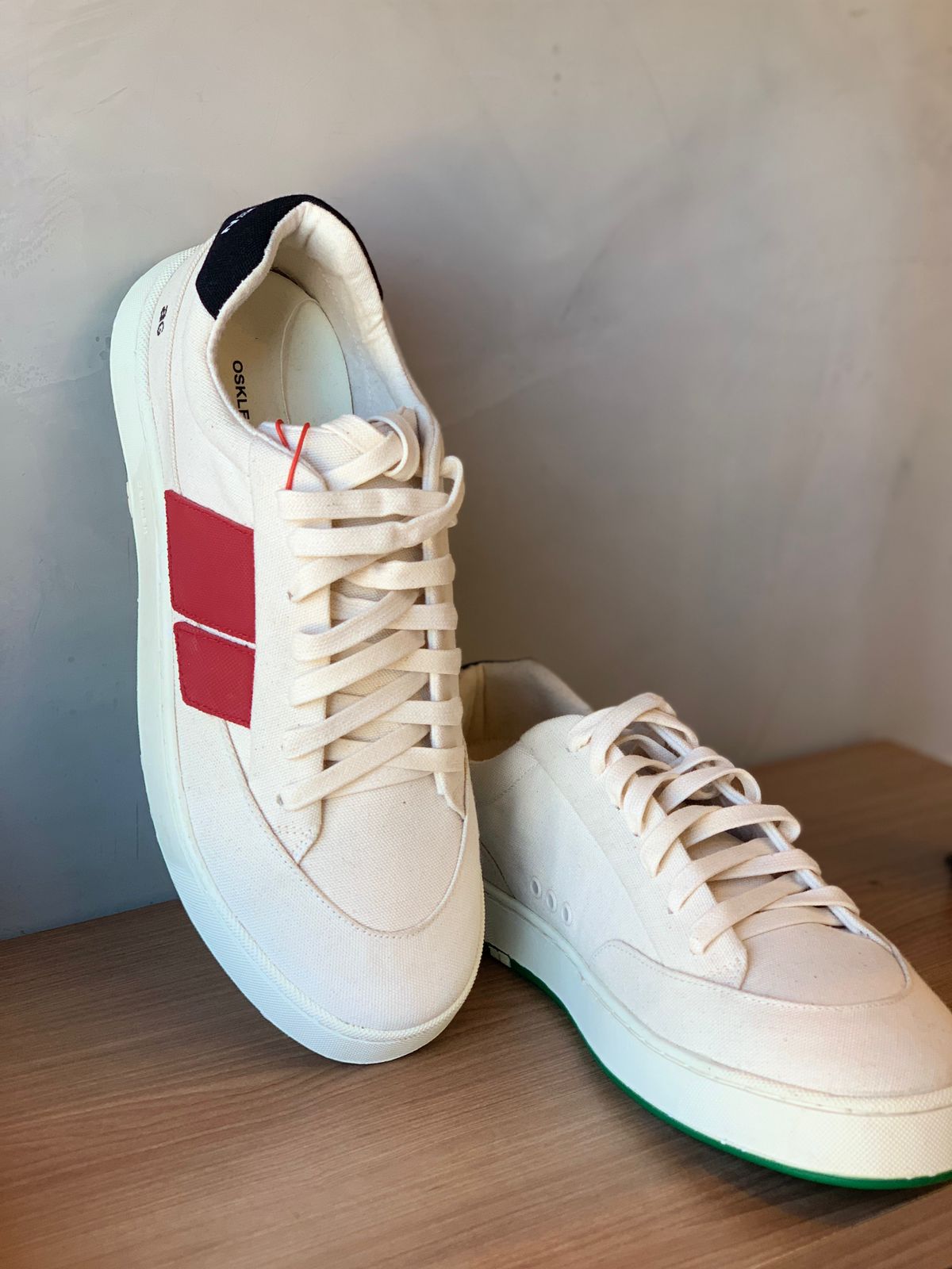 TENIS MAS CANVAS AG SNEAKER M OSKLEN CRU/VERMELHO/VERDE