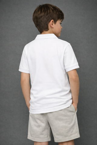 POLO RSV MINI MAS MC PF PIMA PIQUET BRANCO