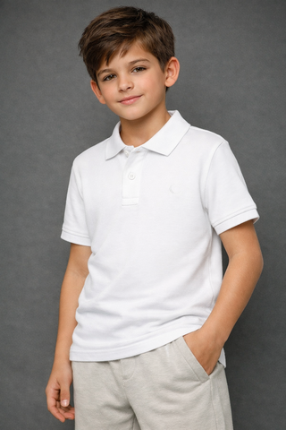 POLO RSV MINI MAS MC PF PIMA PIQUET BRANCO