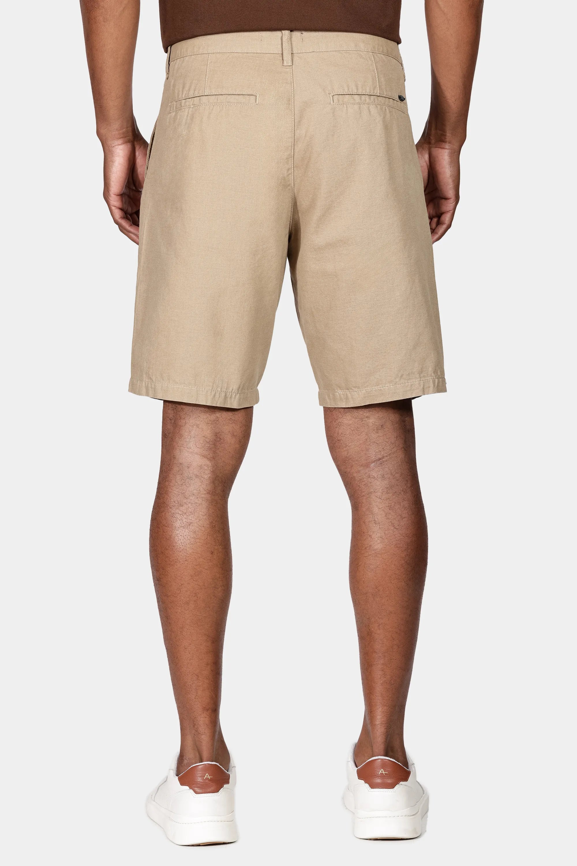 BERMUDA MAS ARAMIS CHINO COLOR KOMBAT CAQUI