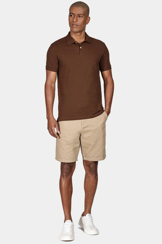 BERMUDA MAS ARAMIS CHINO COLOR KOMBAT CAQUI