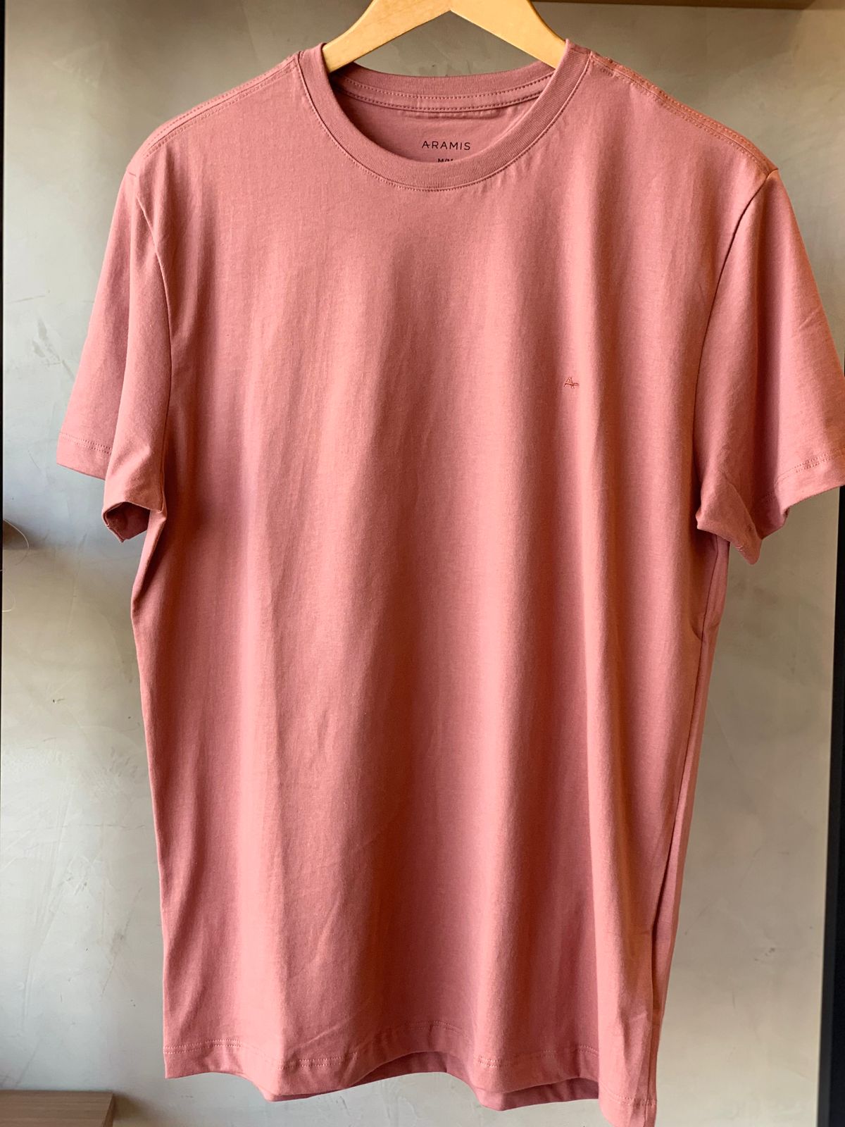 CAMISETA MC MAS ARAMIS BASICA TERRACOTA