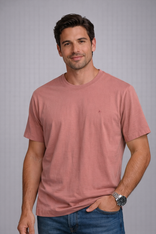 CAMISETA MC MAS ARAMIS BASICA TERRACOTA