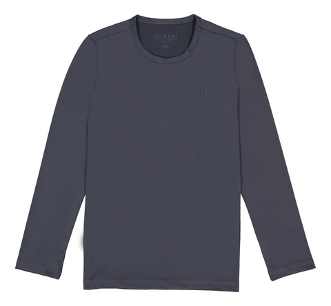 CAMISETA ML PROTECAO UV OGOCHI KIDS PRETO