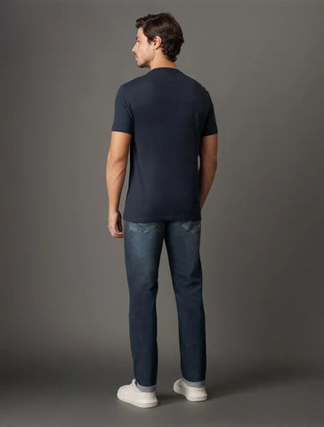 CAMISETA MC CKJ MAS PIMA MARINHO