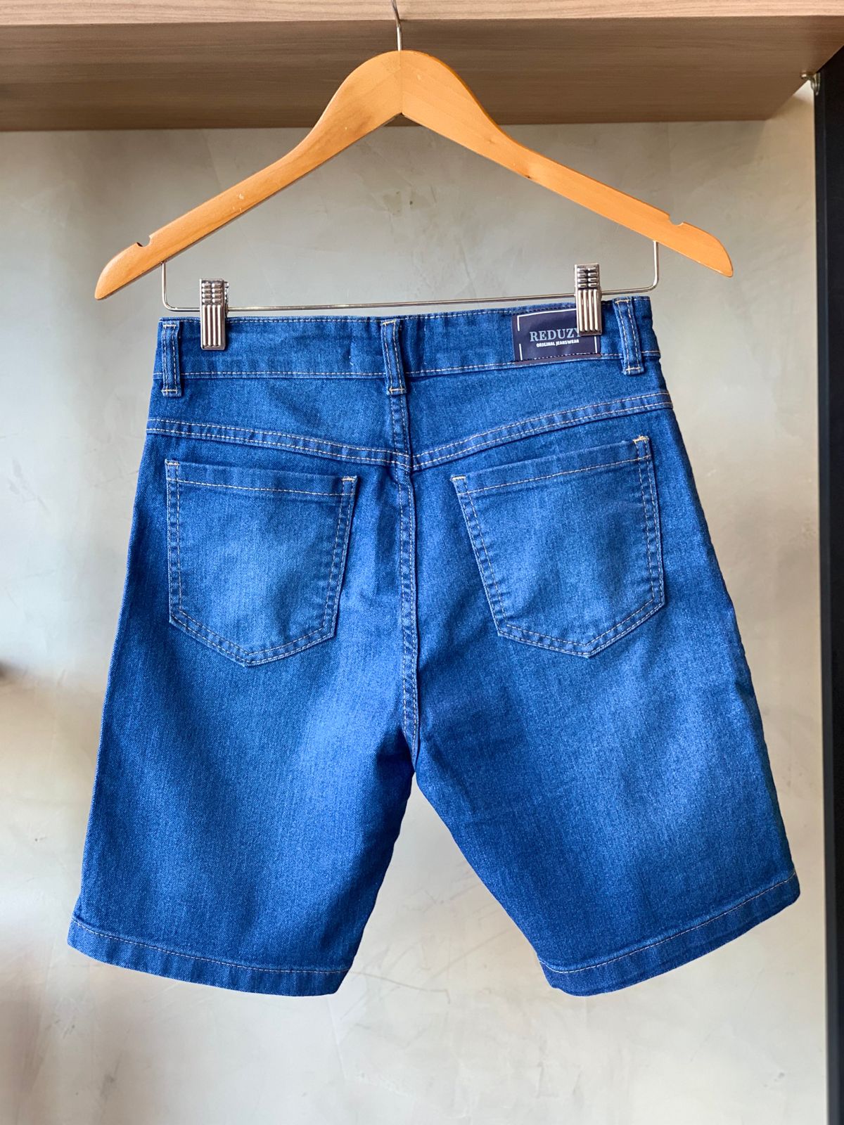 BERMUDA MAS TRAD JEANS REDUZY - 10/16 JEANS MEDIO