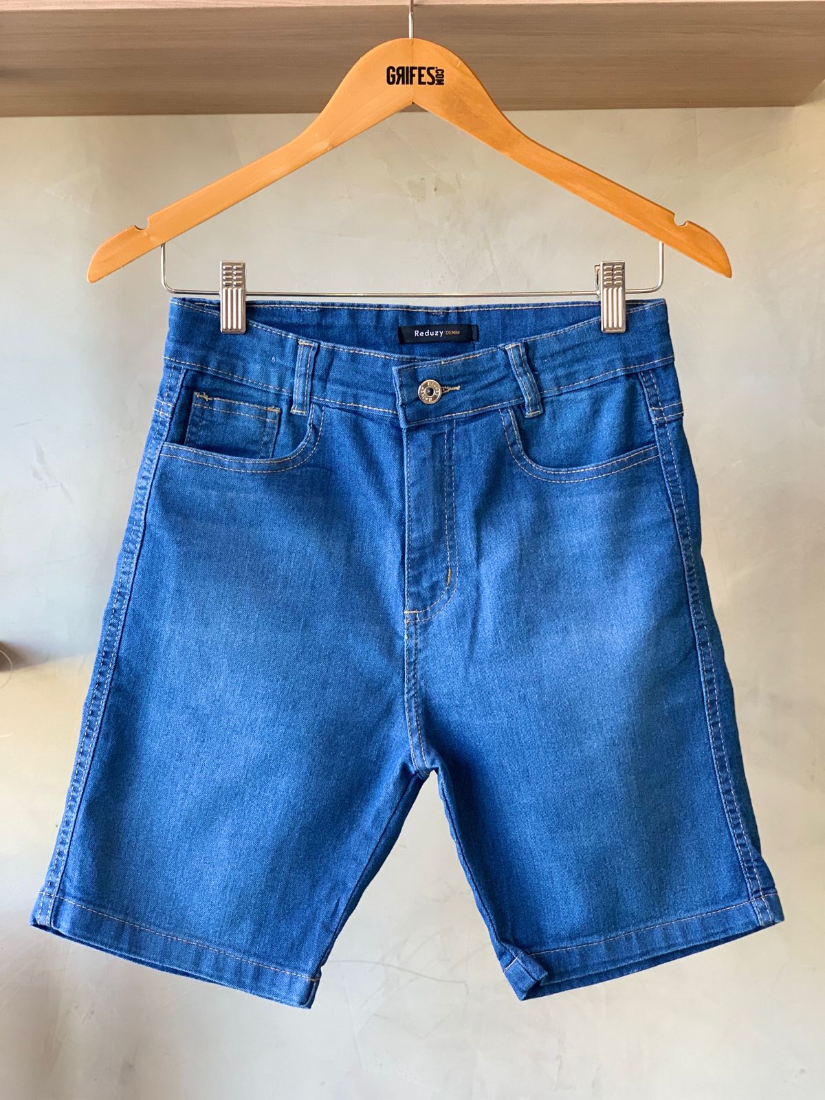 BERMUDA MAS TRAD JEANS REDUZY - 10/16 JEANS MEDIO