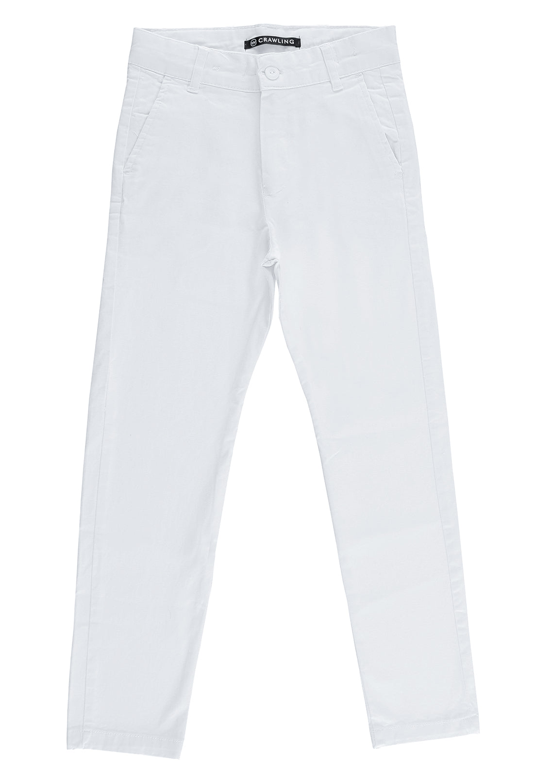 CALCA MAS ALFAIATARIA CRAWLING - 4/8 BRANCO