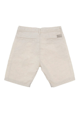 BERMUDA MAS ALFAIAT LINHO CRAWLING - 4/8 NATURAL