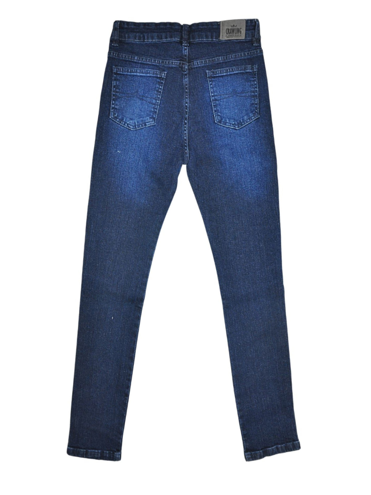 CALCA MAS SKINNY JEANS CRAWLING - 10/16 JEANS ESCURO
