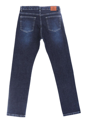 CALCA MAS RETA JEANS CRAWLING - 10/16 JEANS ESCURO