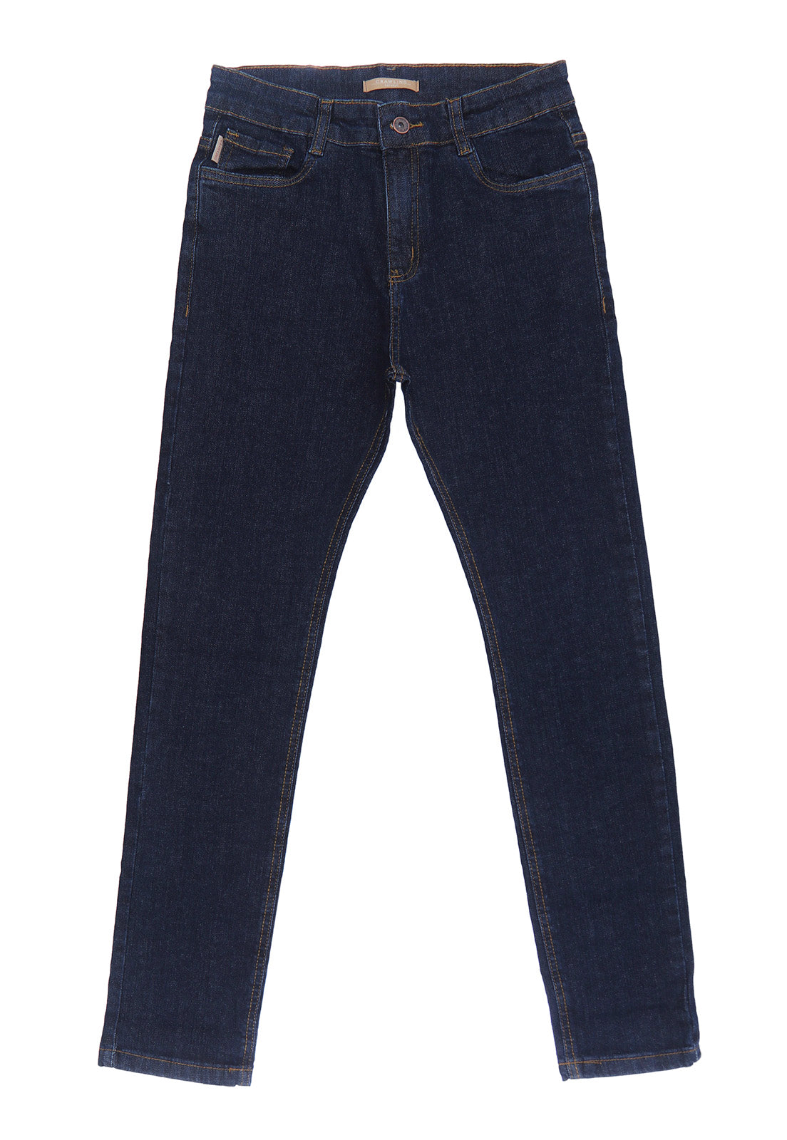 CALCA MAS SKINNY JEANS CRAWLING - 10/16 JEANS ESCURO