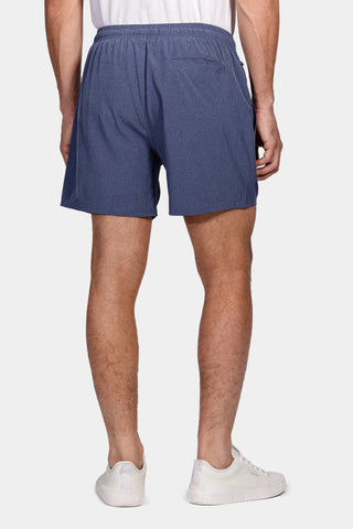 SHORTS ELASTICO MAS MESCLA COLOR INDIGO