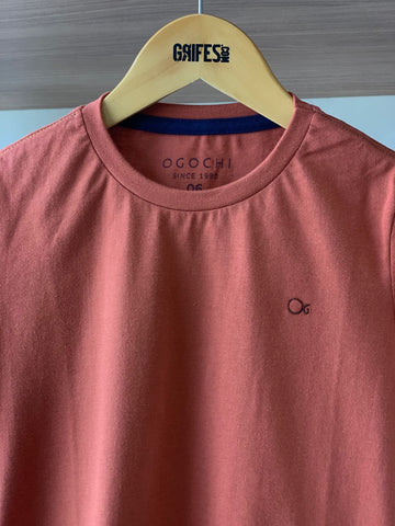 CAMISETA OGOCHI INF MC ESSENCIAL TERRACOTA 1441