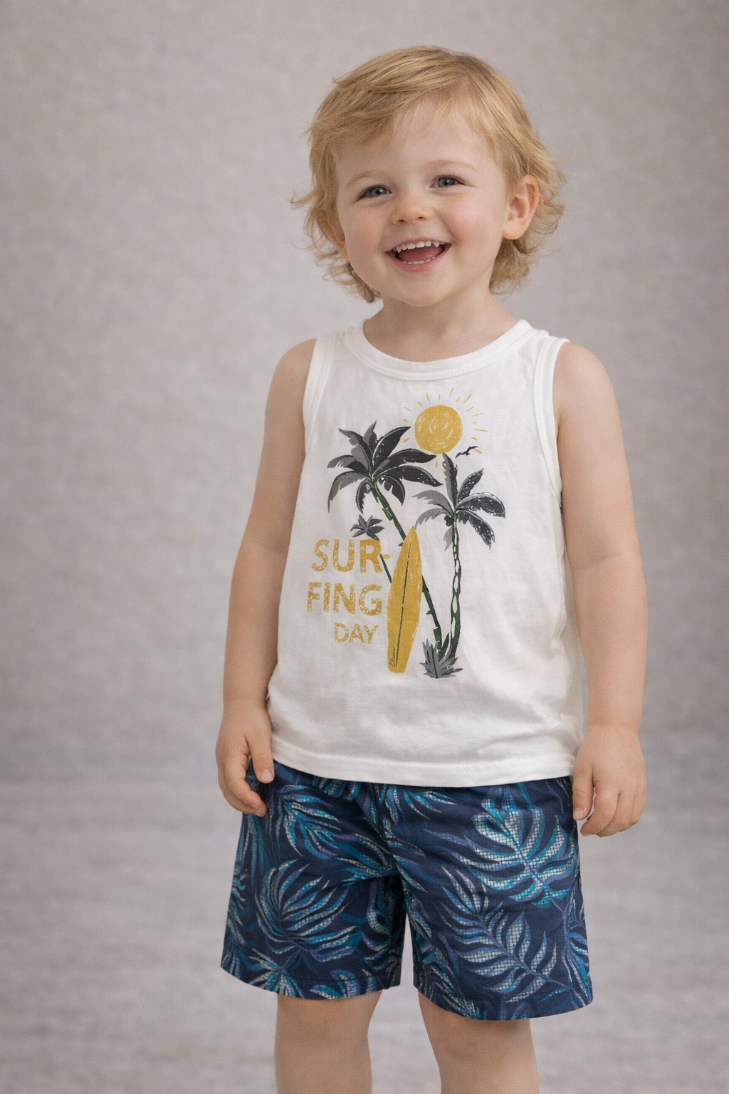 CONJ MAS REG SURFING DAY E BERM TACTEL OFF/MARINHO