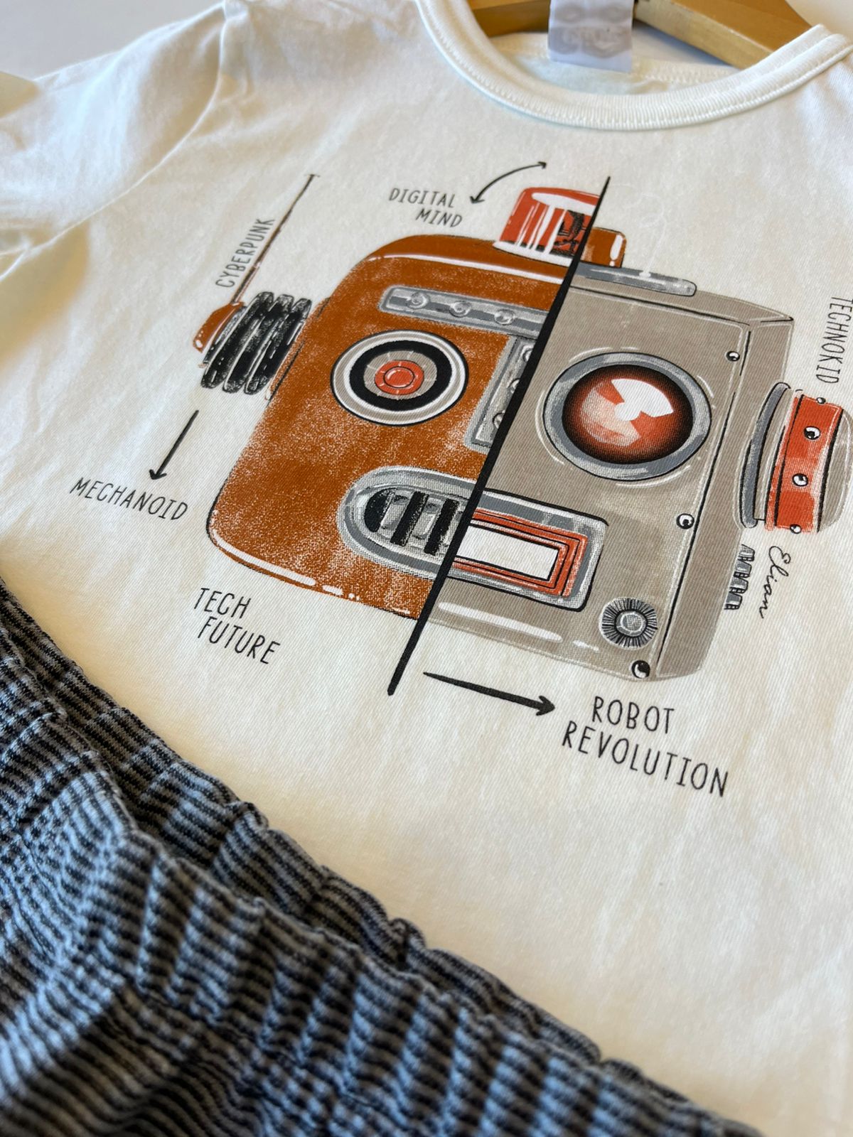 CONJ MAS CAM EST ROBO E BERM MLT DUBLADO OFF WHITE