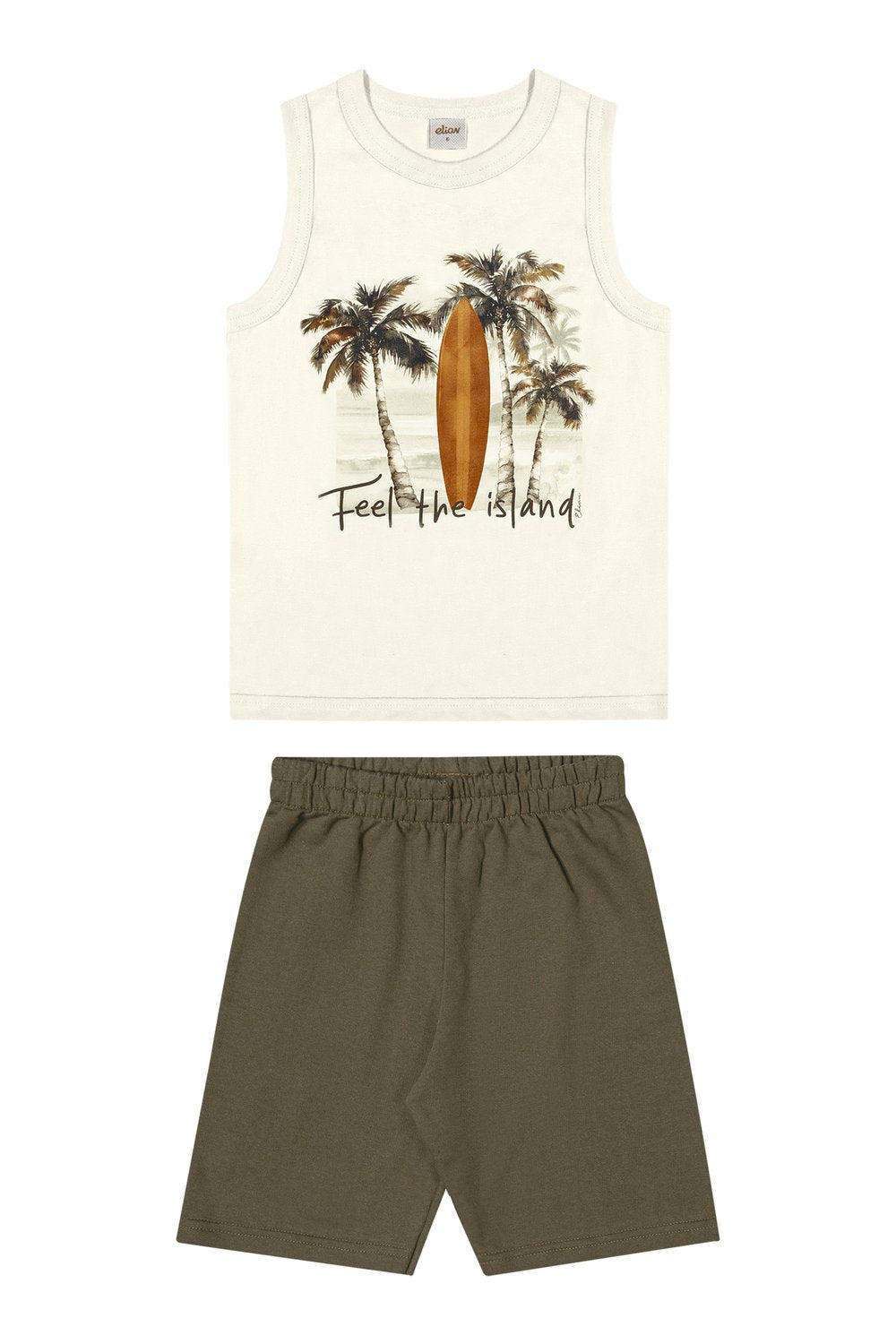 CONJ MAS CAM FEEL THE ISLAND E BERM MLT OFF WHITE