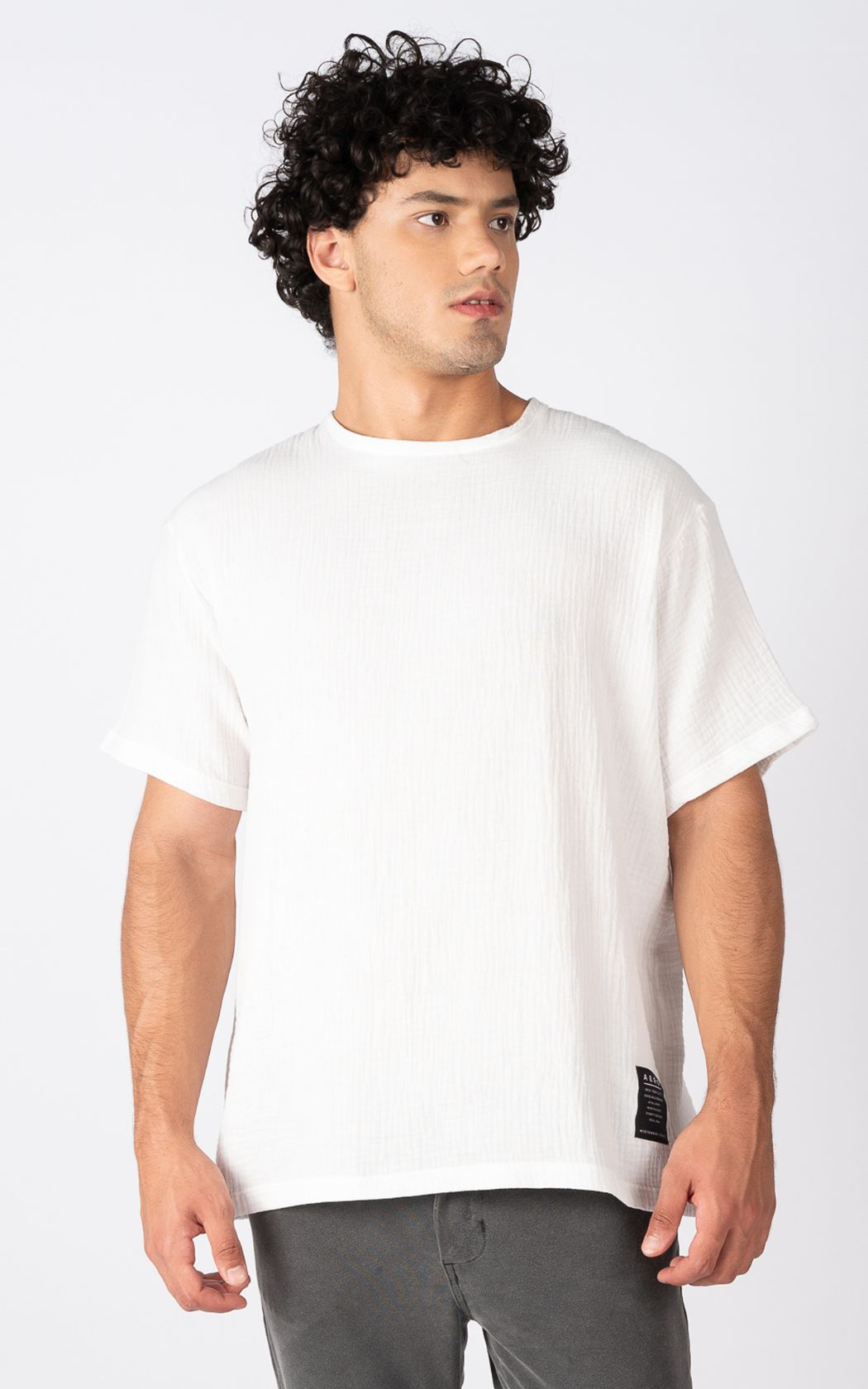 CAMISETA MAS MC SILKADA AEROPOSTALE BRANCO