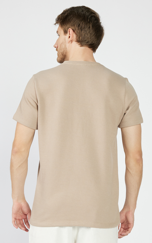 CAMISETA MASC MC SURPLUS AEROPOSTALE OCRE