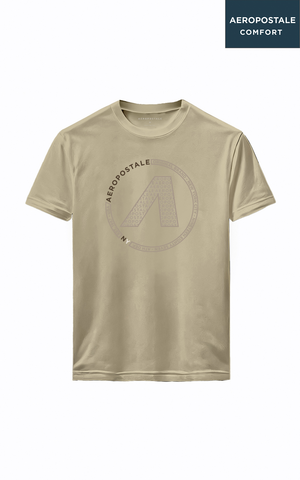 CAMISETA MAS COMFORT SILKADA AEROPOSTALE AREIA