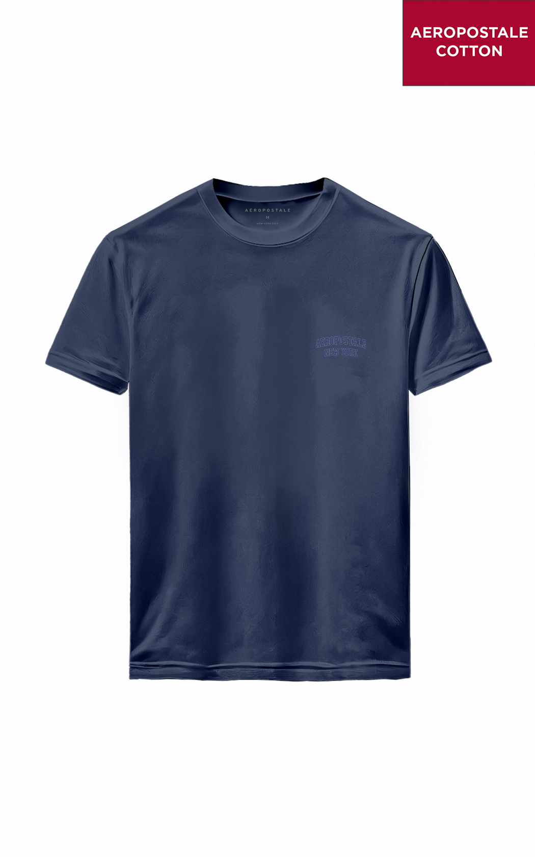 CAMISETA MAS MC COTTON AEROPOSTALE MARINHO