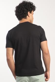 CAMISETA MAS MC TOQUE SEDA AEROPOSTALE PRETO