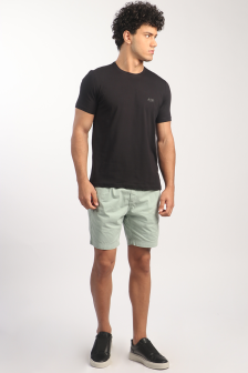 CAMISETA MAS MC TOQUE SEDA AEROPOSTALE PRETO