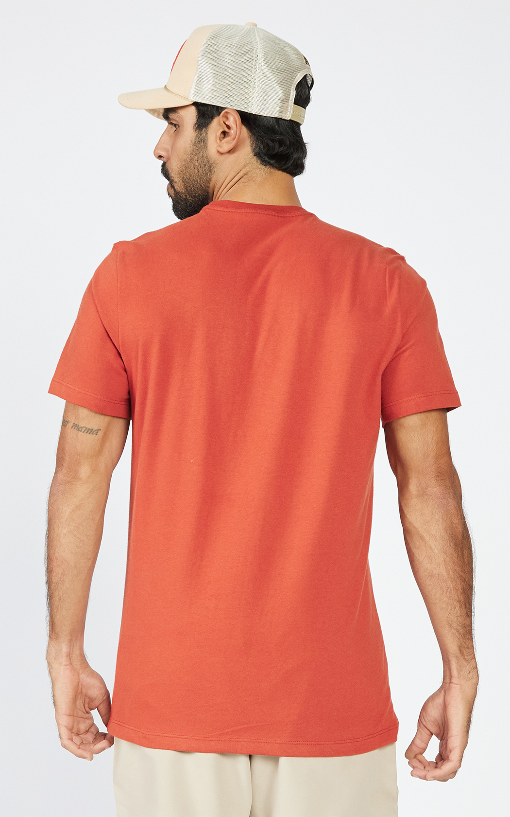 CAMISETA MASC MC SILKADA AEROPOSTALE TERRACOTA