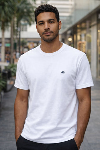 CAMISETA MASC MC A87 AEROPOSTALE CREME