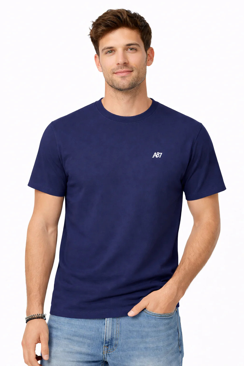 CAMISETA MASC MC A87 AEROPOSTALE MARINHO