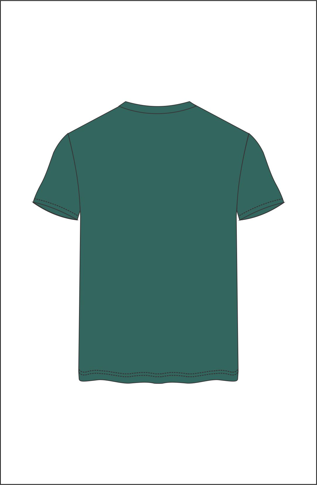 CAMISETA MASC MC A87 AEROPOSTALE VERDE ESCURO