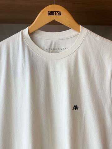 CAMISETA MASC MC A87 AEROPOSTALE BRANCO