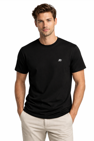 CAMISETA MASC MC A87 AEROPOSTALE PRETO