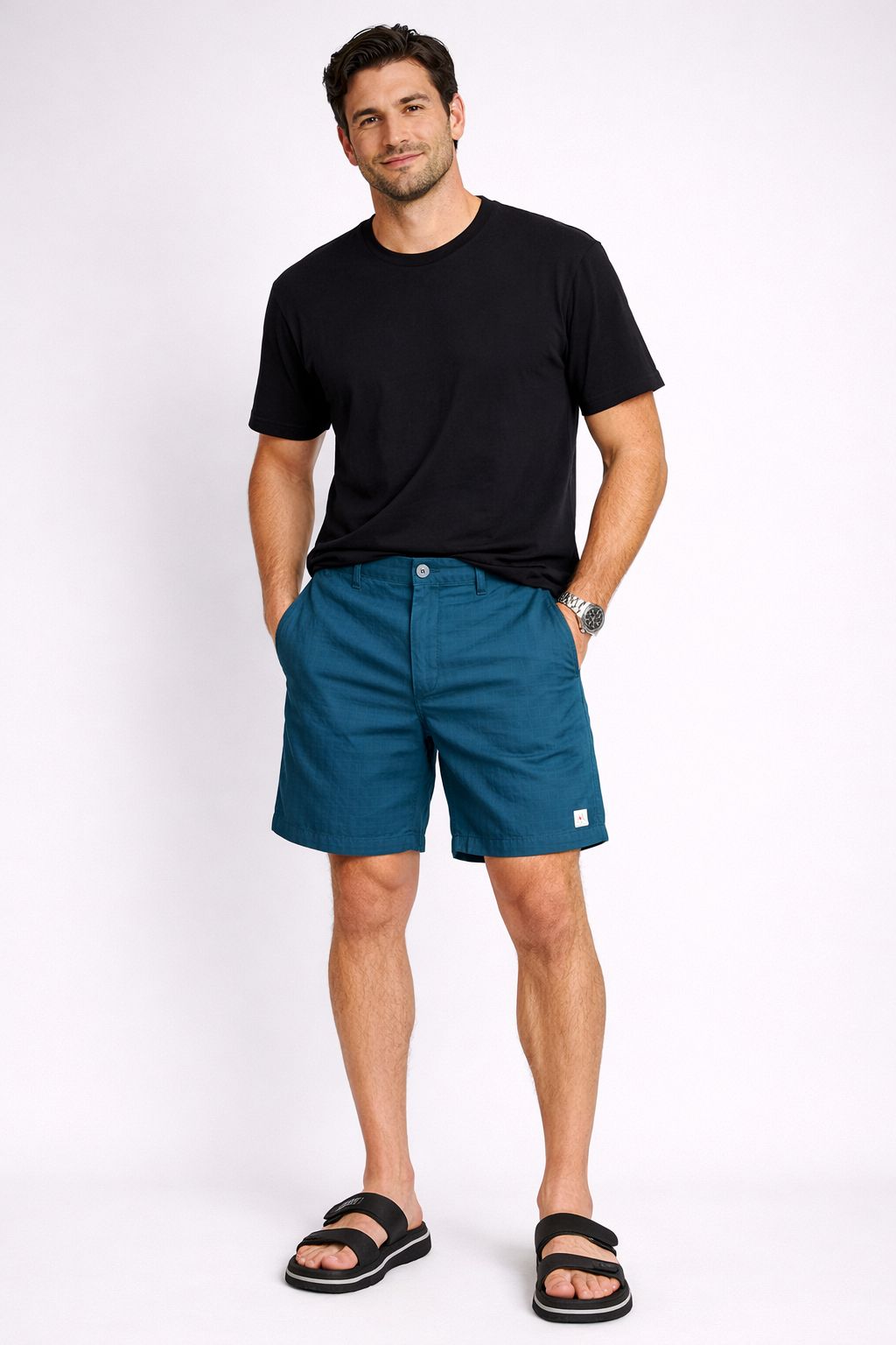 BERMUDA MAS HIBRIDA JAIAL AZUL PETROLEO