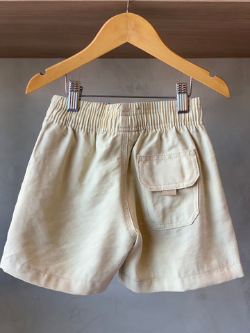 BERMUDA MAS KIDS ALFA PREMIUM VISCOSE AREIA