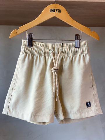 BERMUDA MAS KIDS ALFA PREMIUM VISCOSE AREIA