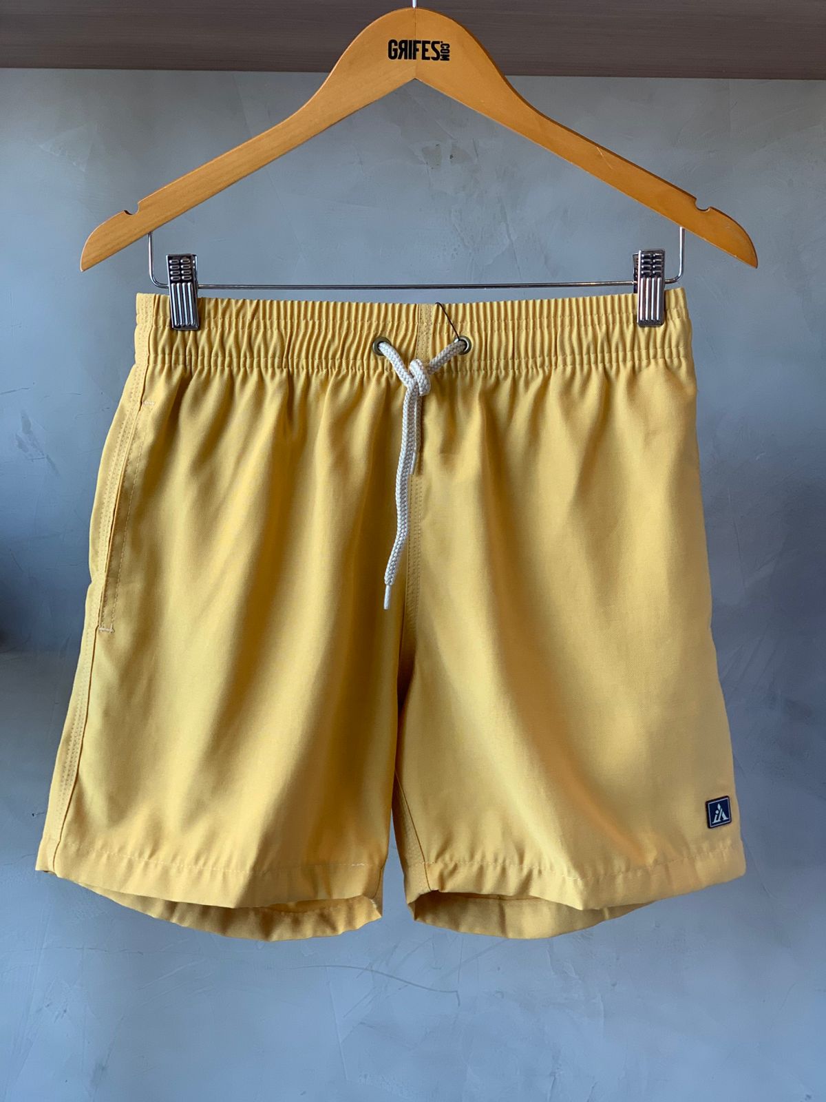 BERMUDA MAS ALFA PREMIUM VISCOSE MOSTARDA