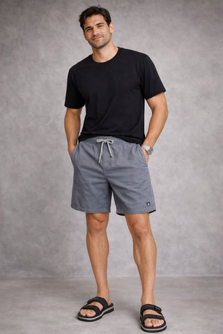 BERMUDA MAS ALFA PREMIUM VISCOSE CINZA ESCURO