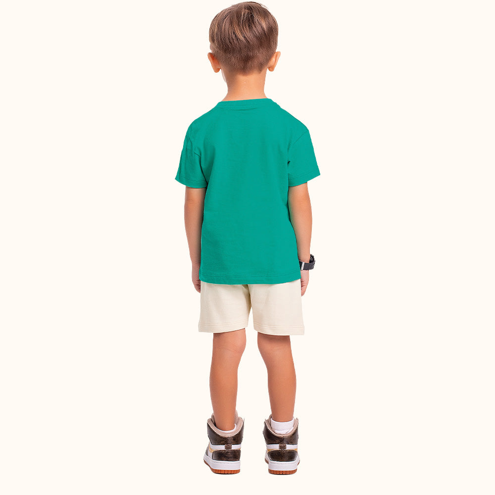 CONJ MAS CAM RINOCERONTE E BERM MLT VERDE/BAUNILHA