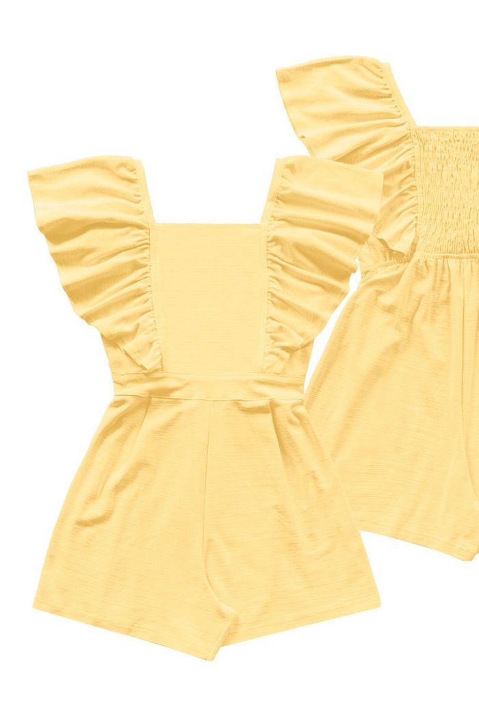 MACACAO FEM FLORENCE MG BAB LASTEX COSTA AMARELO