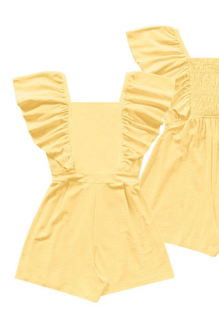 MACACAO FEM FLORENCE MG BAB LASTEX COSTA AMARELO